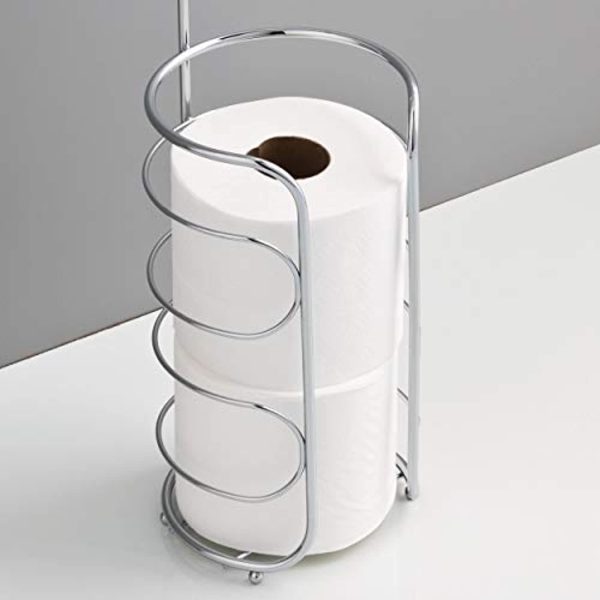 TuoxinEM FST52-CHR Bath Storage and Organization Toilet Paper Holder, Chrome Plated Fashion