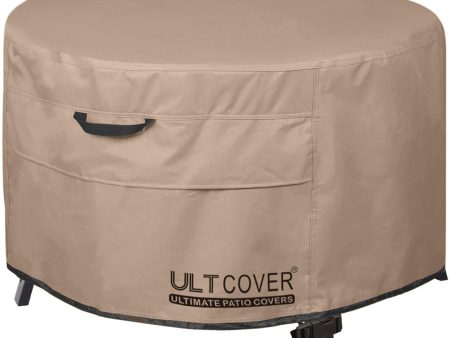 ULTCOVER Patio Fire Pit Table Cover Square 32 inch Outdoor Waterproof Fire Bowl Cover on Sale