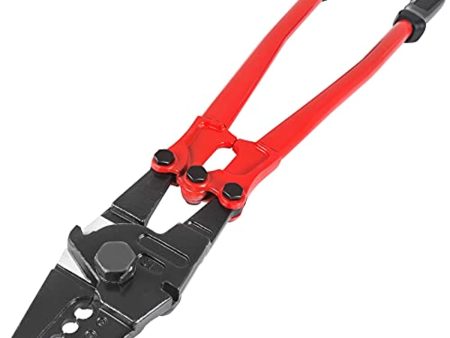 BLIKA  Hand Swager Crimper 24 Inch,Swaging Tool 5 Cavity 1 16  3 32  1 8  5 32  3 16 ,Hand Cimping Tool for Copper Aluminum Oval Sleeves and Stop Sleeves,Wire Rope Crimping Tool Swage Tool Long Hand Online now