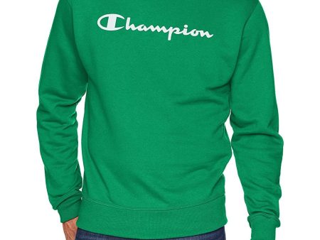 Champion Men s Graphic Powerblend Fleece Crew Online