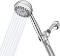 Waterpik High Pressure Powerpulse Massage Hand Held, 2.5 GPM, Chrome Detachable Shower Head with 7 Spray Settings and 5  Hose, XRO-763 Hot on Sale