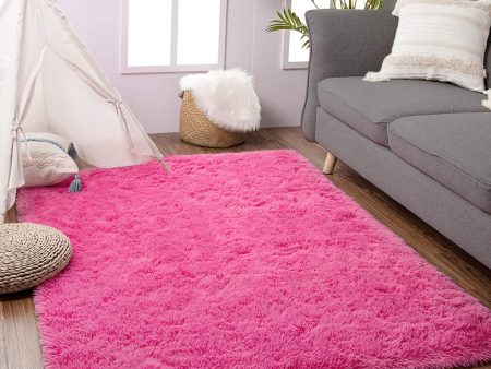 Beglad Soft Fluffy Area Rug Modern Shaggy Bedroom Rugs for Kids Room Extra Comfy Nursery Rug Floor Carpets Boys Girls Fuzzy Shag Fur Home Decor Rug, 3 ft x 5 ft, Grey Online now