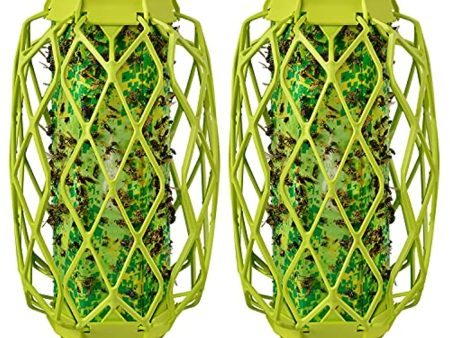 Whemoalus Wasp TrapStik — Also Traps Mud Daubers & Carpenter Bees - 2 Pack Online Hot Sale