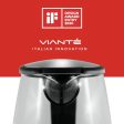 Vianté Glass Electric Tea Kettle. Fast Water Boiler. BPA-FREE Stainless Steel & Borosilicate Glass. Designed in Italy. 8 Cups Capacity. 1.7 Liters Online Hot Sale