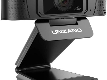 Unzano HD Webcam 1080P for Streaming with Ring Light, External Computer Web Camera with Dual Microphone, Autofocus Camera for PC Laptop Desktop Mac Video Calling Recording Skype Xbox One YouTube OBS Online Hot Sale