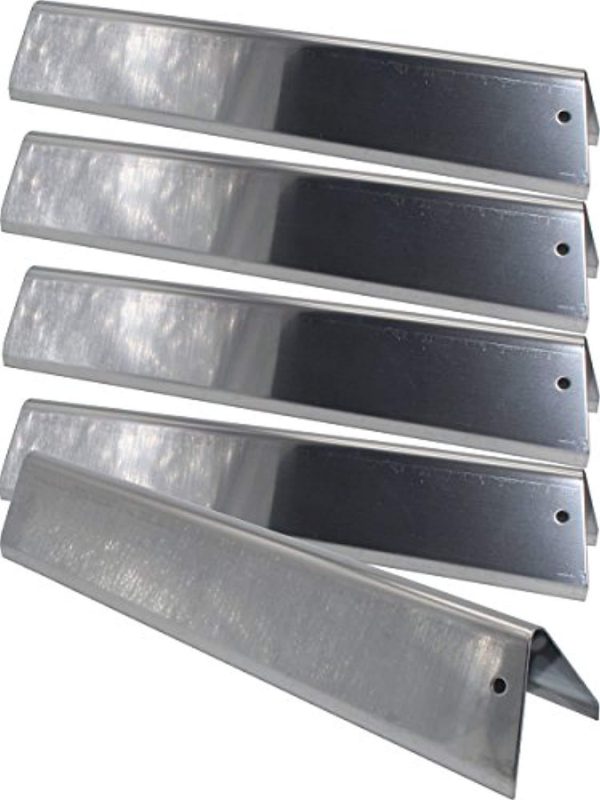 Grilling Corner 15 1 4 X 2 3 5  (16 Ga.) Stainless Steel Flavorizer Bars (5-pack) for Weber Spirit 300 Series (Front-Mounted Control Panel) For Discount