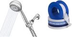 Waterpik High Pressure Powerpulse Massage Hand Held, 2.5 GPM, Chrome Detachable Shower Head with 7 Spray Settings and 5  Hose, XRO-763 Hot on Sale