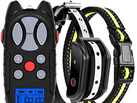 Flittor Shock Collar for Dogs, Dog Training Collar, Rechargeable Dog Shock Collar with Remote, 3 Modes Beep Vibration and Shock Waterproof Bark Collar on Sale