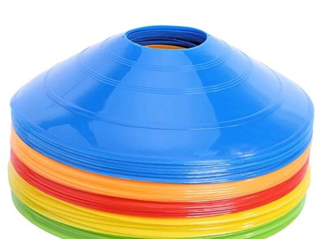 BigTron 25 Pcs Pro Disc Cones - Training Cones Agility Soccer Cones with Carry Bag for Training, Soccer, Football, Basketball,Kids and Other Sports and Games(5 Colors) Hot on Sale