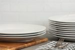 10 Strawberry Street 10.5  Catering Round Dinner Plate, Set of 12 For Cheap