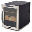 Whynter CHC-120S Stainless Steel 250-Cigar Cooler Humidor, 1.2 Cubic Feet Supply