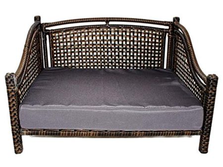 Maharaja Rattan Pet Day Bed, Indoor Outdoor Online