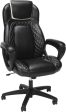 WESTERN COMFORT Collection Racing Style SofThread Leather High Back Office Chair, White Online now