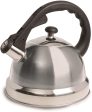 Weftnom Claredale Stainless Steel Whistling Tea Kettle, 2.2 Quarts, Red Sale