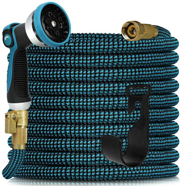 Unywarse  Expandable Garden Hose 100ft - Expanding Water Hose with 10 Function Nozzle, Easy Storage Garden Water Hose Online