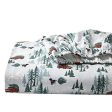 Eddie Bauer - Flannel Collection - 100% Premium High Quality Cotton Bedding Sheet Set, Pre-Shrunk & Brushed For Extra Softness, Comfort, and Cozy Feel, King, Tree Farm Online