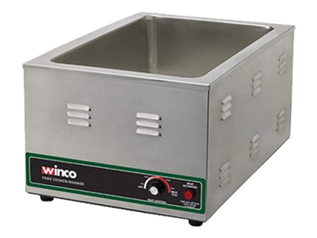 Winco FW-S600 Electric Food Cooker Warmer, 1500-watt,Stainless Steel,Medium Cheap