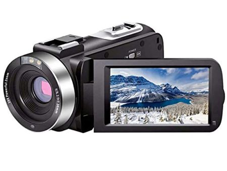 Aazomba Video Camera Camcorder Full HD 1080P 30FPS 24.0 MP IR Night Vision Vlogging Camera Recorder 3.0 Inch IPS Screen 16X Zoom Camcorders Camera Remote Control with 2 Batteries Online Hot Sale