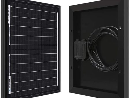 UYODM 10 Watt 12 Volt Monocrystalline Solar Panel, 10W (Compact Design) Online now