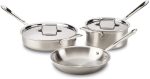 XINLEO  Brushed D5 Stainless Cookware Set, Pots and Pans, 5-Ply Stainless Steel, Professional Grade, 10-Piece - 8400001085 Cheap