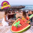 Weetiee Watermelon Windmill Cutter Slicer [Original] - Weetiee Auto Stainless Steel Melon Cuber Knife - Fun Fruit Vegetable Salad Quickly Cut Tool, Best Gift For Cheap