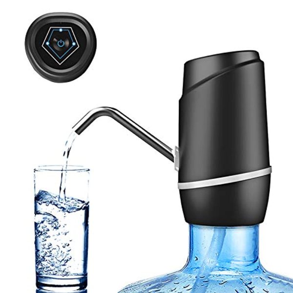 Tomyvic 5 Gallon Water Dispenser,Electric Drinking Water Pump Portable Water Dispenser Universal USB Charging Water Bottle Pump For 2-5 Gallon With 2 Silicone Online