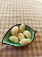 Zzooi 6PCS Artificial High Simulation Garlic Flakes Display Props Garlic Cloves Decoration Prop Online now