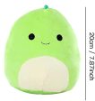 XFHR 1 Pcs Cute Dinosaur Plush Toy Dinosaur Stuffed Animal, 8 Inch Cotton Plushies Doll Soft Lumbar Back Cushion Pillow for Car and Home Decoration Plush Birthday Gifts(Green) For Sale