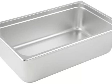 Winco Anti-Jamming Steam Pan, Full-Size x 6-Inch Online now