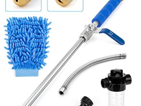 Yoobure Hydro Jet High Pressure Power Washer Gun, Pressure Power Hose Nozzle Washer Wand Nozzle Glass Window Cleaning Sprayer for Car Home Garden Washing on Sale