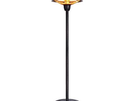 Star Patio Outdoor Freestanding Electric Patio Heater, Infrared Heater, Hammered Bronze Finished, Portable Heater suitable as a Balcony Heater, BBQ and Outdoor Party Heater, 1566-C-S Sale