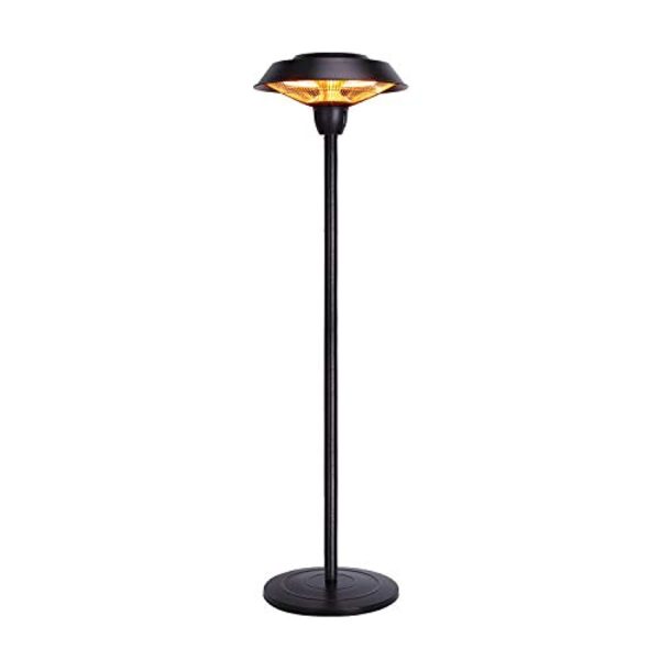 Star Patio Outdoor Freestanding Electric Patio Heater, Infrared Heater, Hammered Bronze Finished, Portable Heater suitable as a Balcony Heater, BBQ and Outdoor Party Heater, 1566-C-S Sale