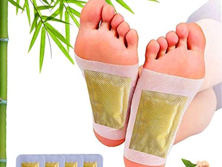 YTF TEWEAE  Ginger Foot Pads, Ginger Pads for Better Sleep, 2 in 1 Packaging Easy to Use for Foot Care, Warm Feet, Swelling Feet. Pure Natural Premium Ingredients Ginger Powder, Bamboo Vinegar, 12 Pads. Online Sale