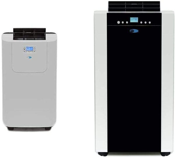 Whynter Elite ARC-122DS 12,000 BTU Dual Hose Portable Air Conditioner, Dehumidifier, Fan with Activated Carbon Filter Plus Storage Bag for Rooms up to 400 sq ft, Multi Fashion