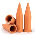 Vensovo  4 pcs Terracotta Watering Spikes - Automatic Self Watering Stakes, Plant Watering Devices for Wine Bottles Recycled Bottles, Clay Plant Garden Waterers for Vacations Hot on Sale