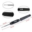 Winmor Instant Read Pocket Digital Meat Thermometer Upgrade Version Indoor Outdoor,Pen Style, LCD Screen,Stainless Steel Probe,Food Cooking Thermometers for Grill and Barbecue Supply