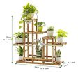 WEENINE Plant Stand Shelf Outdoor 5 Tier Flower Pot Holder for Home Garden Patio Corner Online