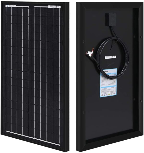 UYODM  50 Watt 12 Volt Monocrystalline Solar Panel (Compact Design) Online now