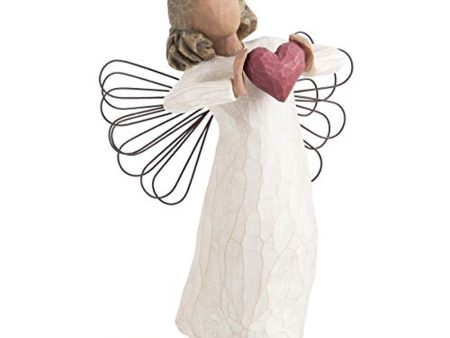 Willow Tree with Love Angel, Sculpted Hand-Painted Figure Cheap