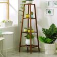 WEENINE Bamboo Tall Plant Stand Pot Holder Small Space Table (4 Tier) Fashion