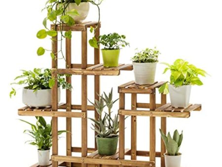 WEENINE Plant Stand Shelf Outdoor 5 Tier Flower Pot Holder for Home Garden Patio Corner Online