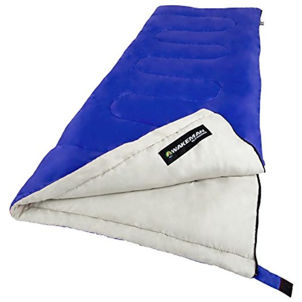 Wakeman Outdoors Sleeping Bag-Lightweight, Carrying Bag with Compression Straps Included-Great for Adults Online