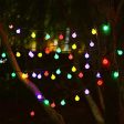 Unihoh Solar String Lights Outdoor, 100 LED 55Ft Outdoor String Fairy Lights, Lumiere Exterieur Guirlande, 8 Modes Waterproof Patio Lights for Garden Gazebo Yard Christmas(Multi-Colored ) Discount