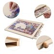 Trvone 1500 Piece Wooden Puzzle Table with 4 Sliding Drawers, 34” x 26” Jigsaw Puzzle Board for Adults and Teens Portable Jigsaw Puzzle Organizer Online now