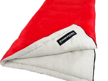 Wakeman Outdoors Sleeping Bag-Lightweight, Carrying Bag with Compression Straps Included-Great for Adults Online