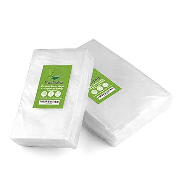 VacYaYa 100 Pint 6 x 10 Inch Food Saver Freezer Vacuum Sealer Storage Bags Size for Food Saver,Vac Seal a Meal Bags with BPA Free and Heavy Duty Sous Vide Vaccume Safe PreCut Bag () Online Sale