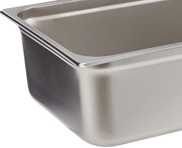 Winco Anti-Jamming Steam Pan, Full-Size x 6-Inch Online now