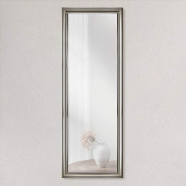 Trvone Ezra Wall Mirror, Brushed Nickel, 22.66 x 28.66 in Online