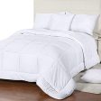 Utopia Bedding All Season Comforter - 250 GSM Plush Microfiber Fill - Quilted Duvet Insert with Corner Tabs Box Border Stitched Comforter - Full Queen - White Discount