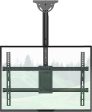 WALI Ceiling TV Mount, Full Motion Adjustable TV Mount Bracket Fits Most Ultrawide LED, LCD, OLED 4K TVs 37 to 70 inch, up to 110lbs, VESA 600x400mm (CM3770), Black Hot on Sale